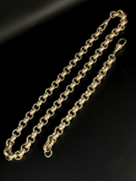9ct Gold Filled Full Patterned Belcher Set 12mm