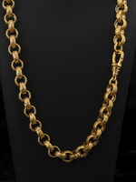 9ct Gold Filled Full Patterned Belcher Set 12mm