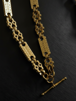 9ct Gold Filled Stars & Bars Set 12mm