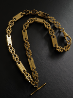 9ct Gold Filled Stars & Bars Set 12mm