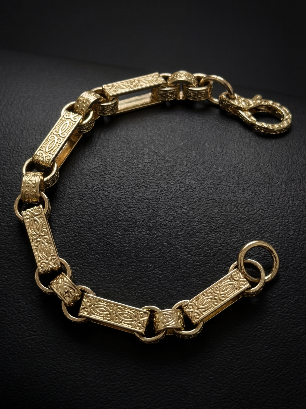 9ct Gold Filled Gypsy Link Belcher Set 13mm