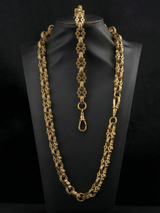 9ct Gold Filled Stars & Bars Set 13mm