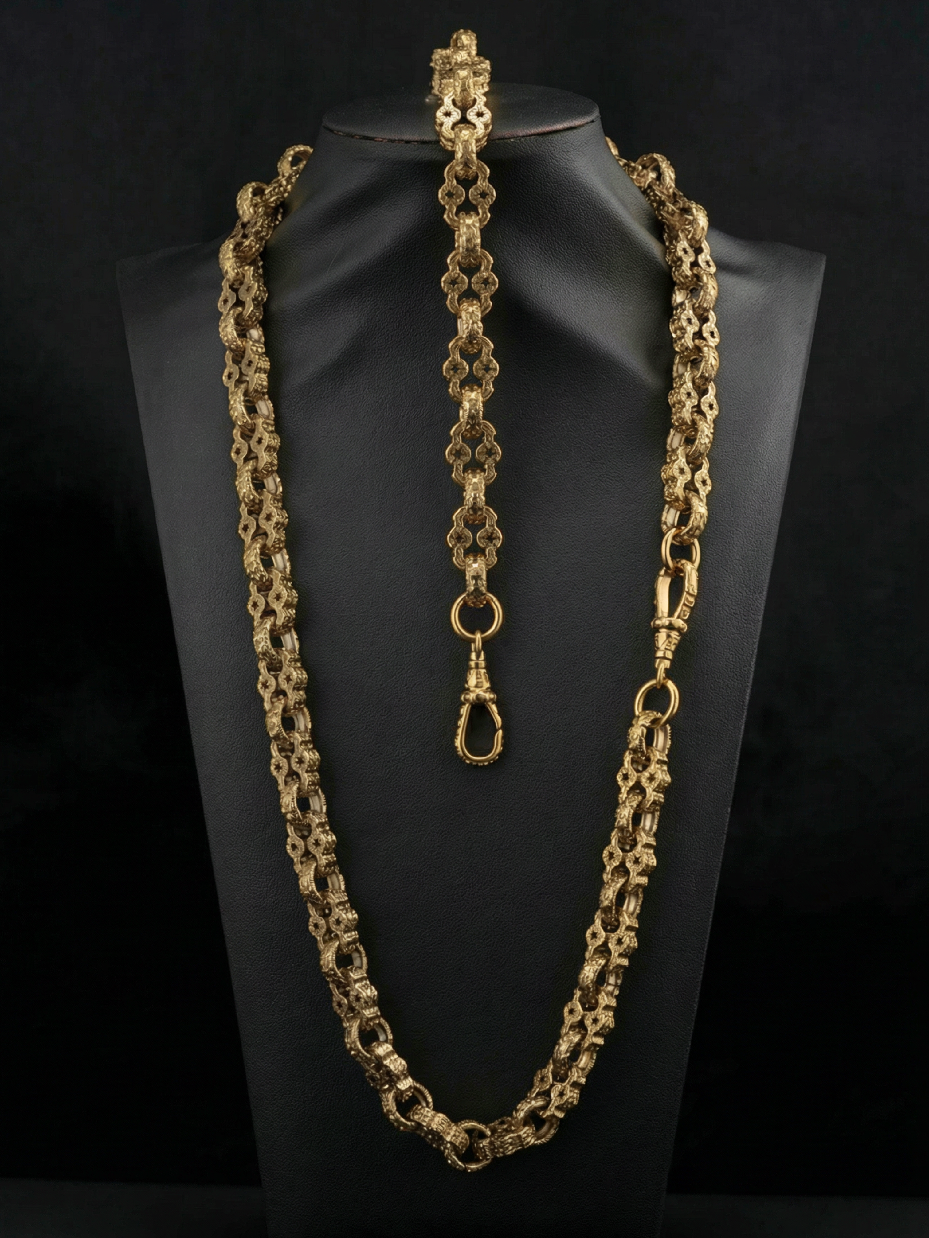 9ct Gold Filled Stars & Bars Set 13mm