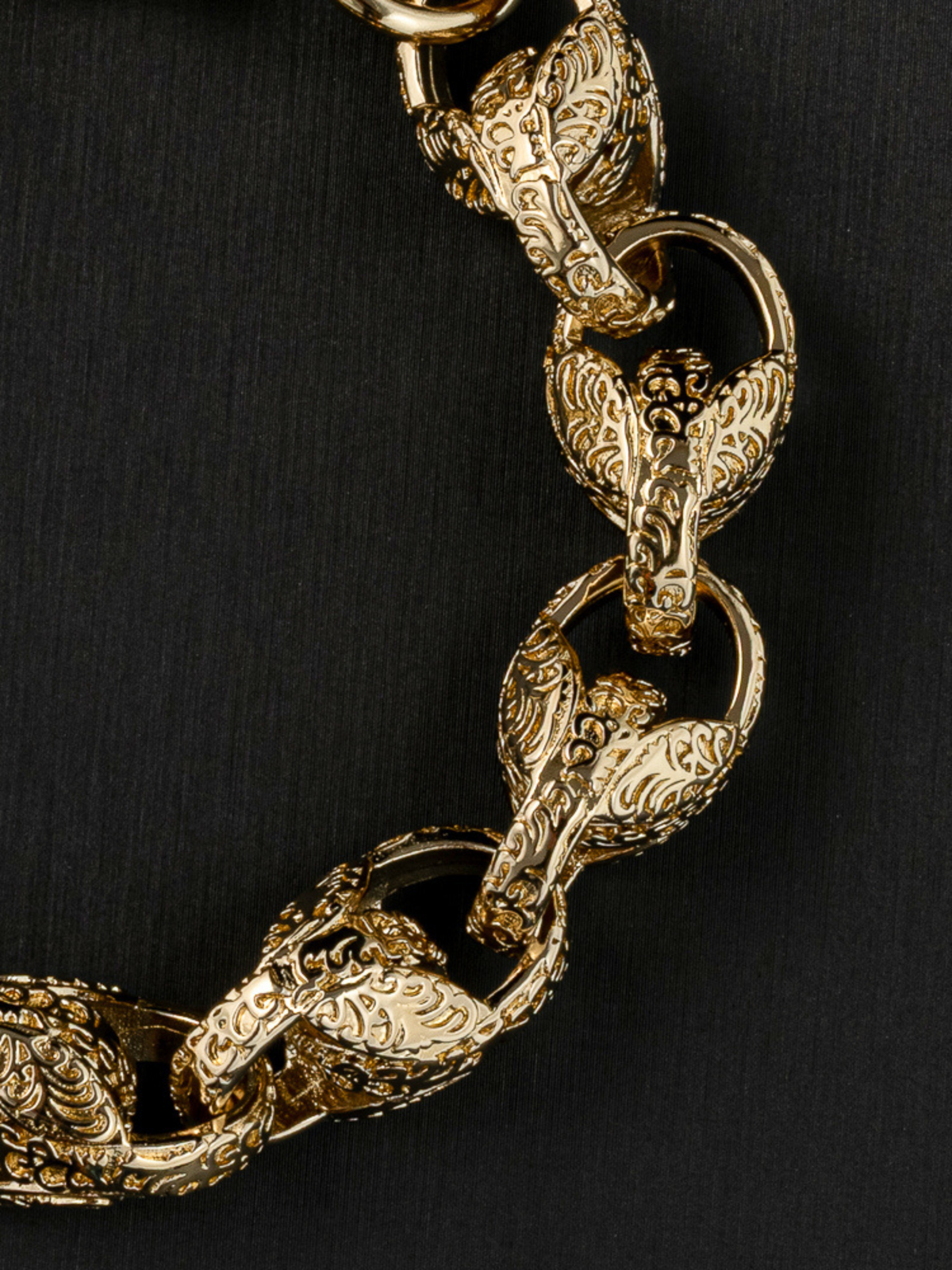 9ct Gold Filled Tulip Bracelet 13mm