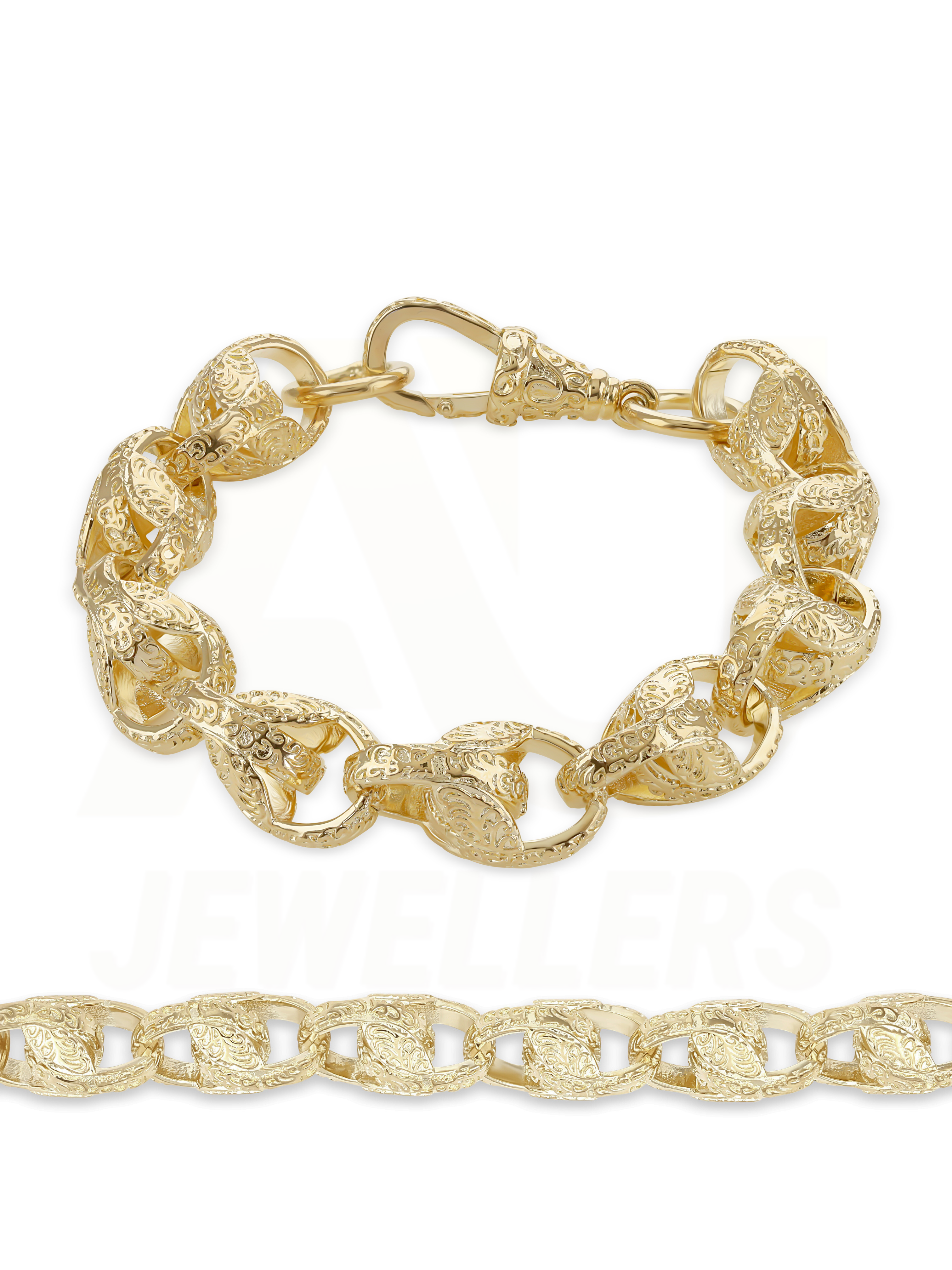 *NEW* 9ct Gold Filled Tulip Bracelet 13mm