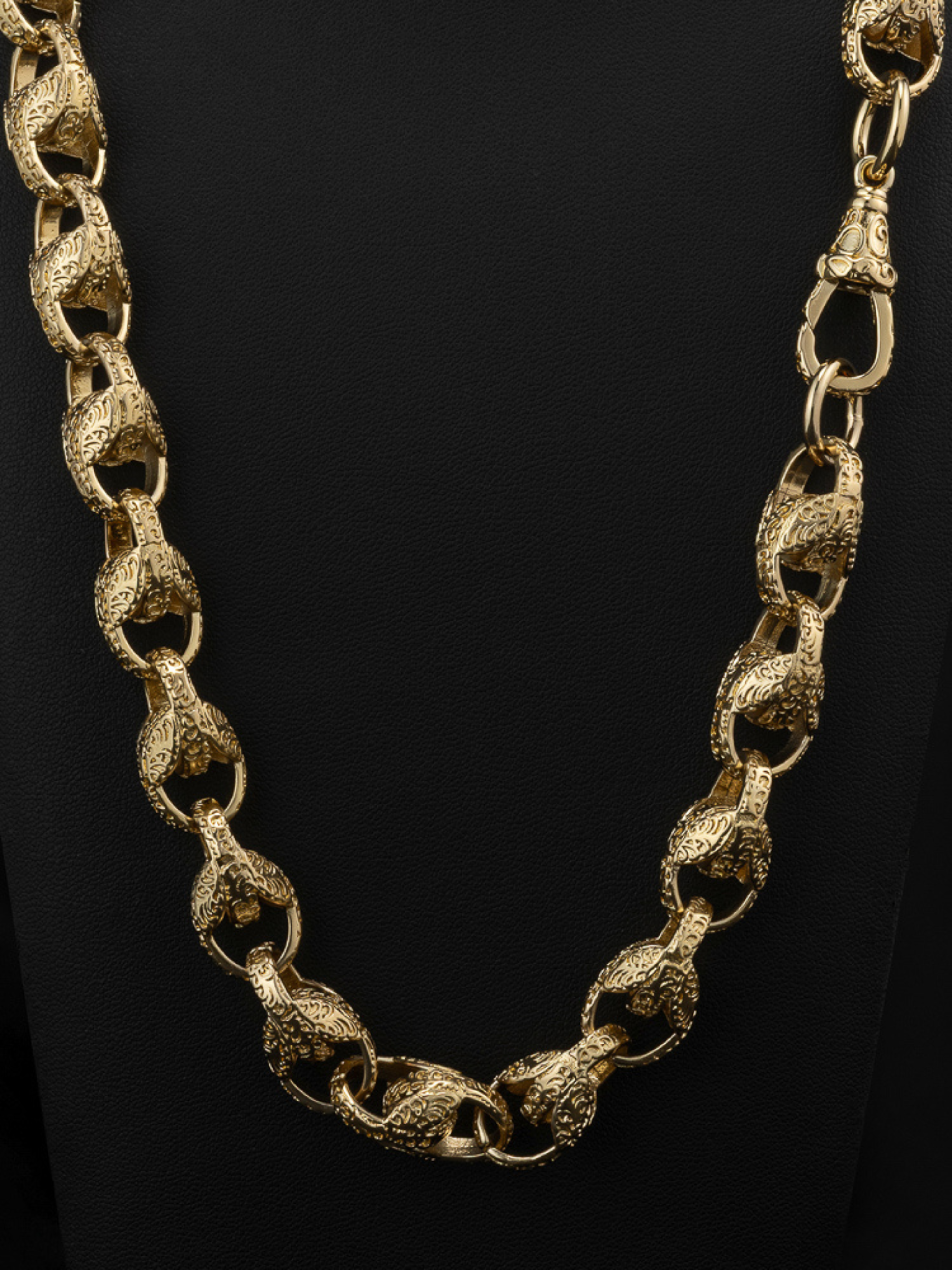 9ct Gold Filled Tulip Chain 13mm