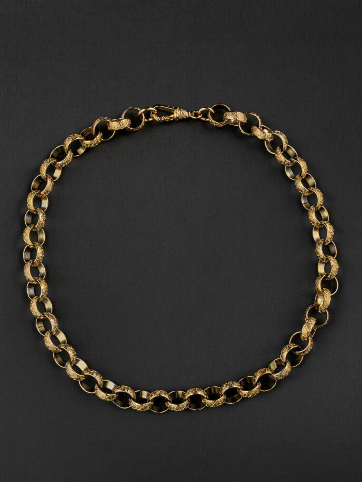 9ct Gold Filled Belcher Set 16mm