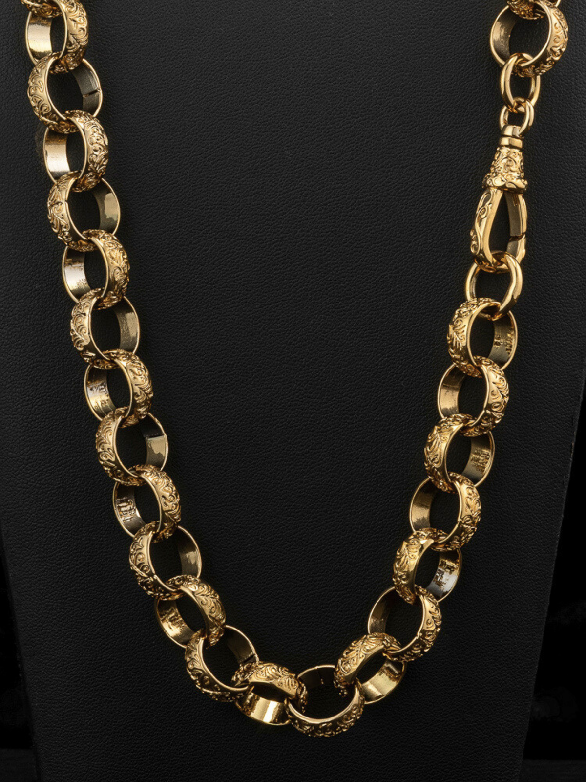 9ct Gold Filled Belcher Set 16mm