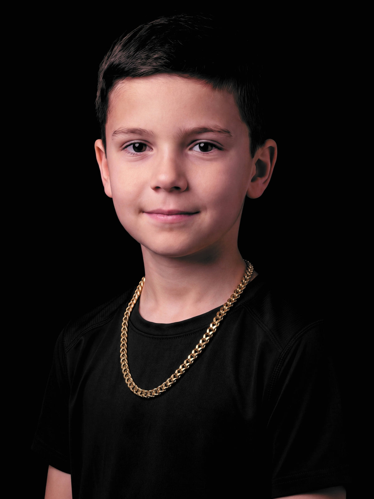 Boys Franco Chain 6mm - Gold Filled 9ct