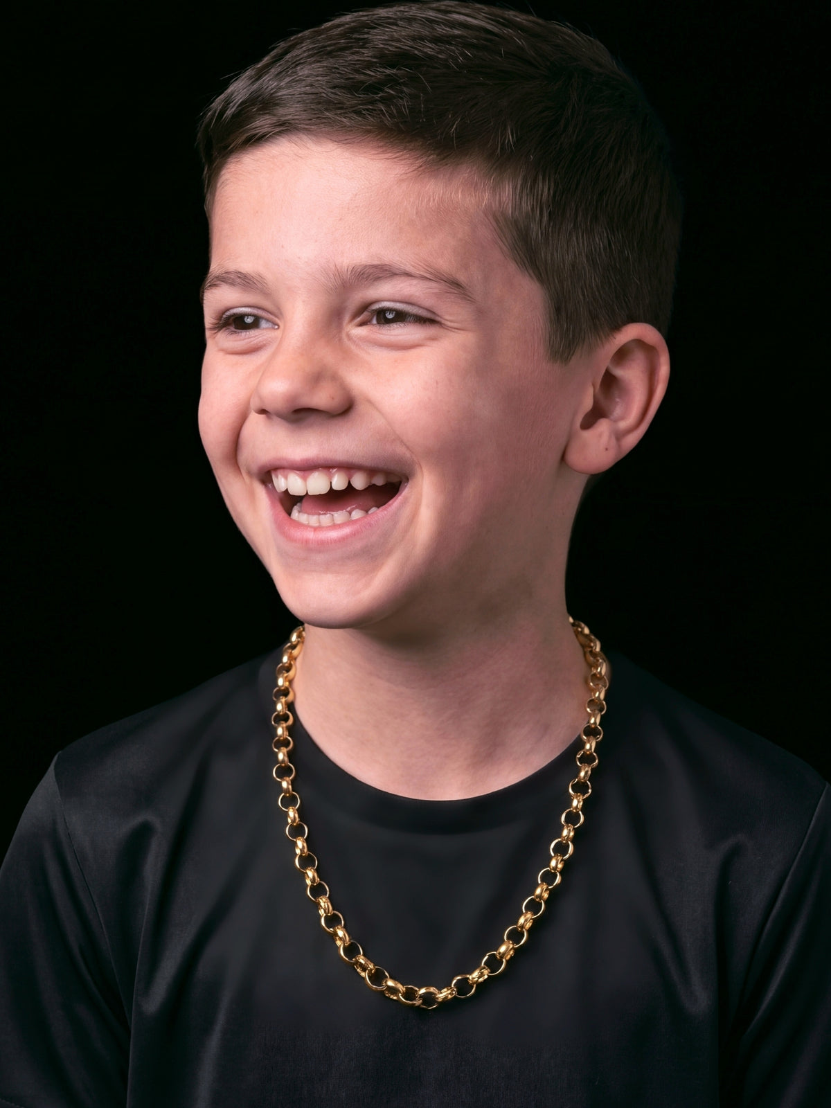 Kids Belcher Chain 10mm Gold Filled 9ct