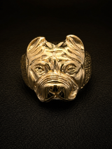 Gold Filled Pitbull Ring