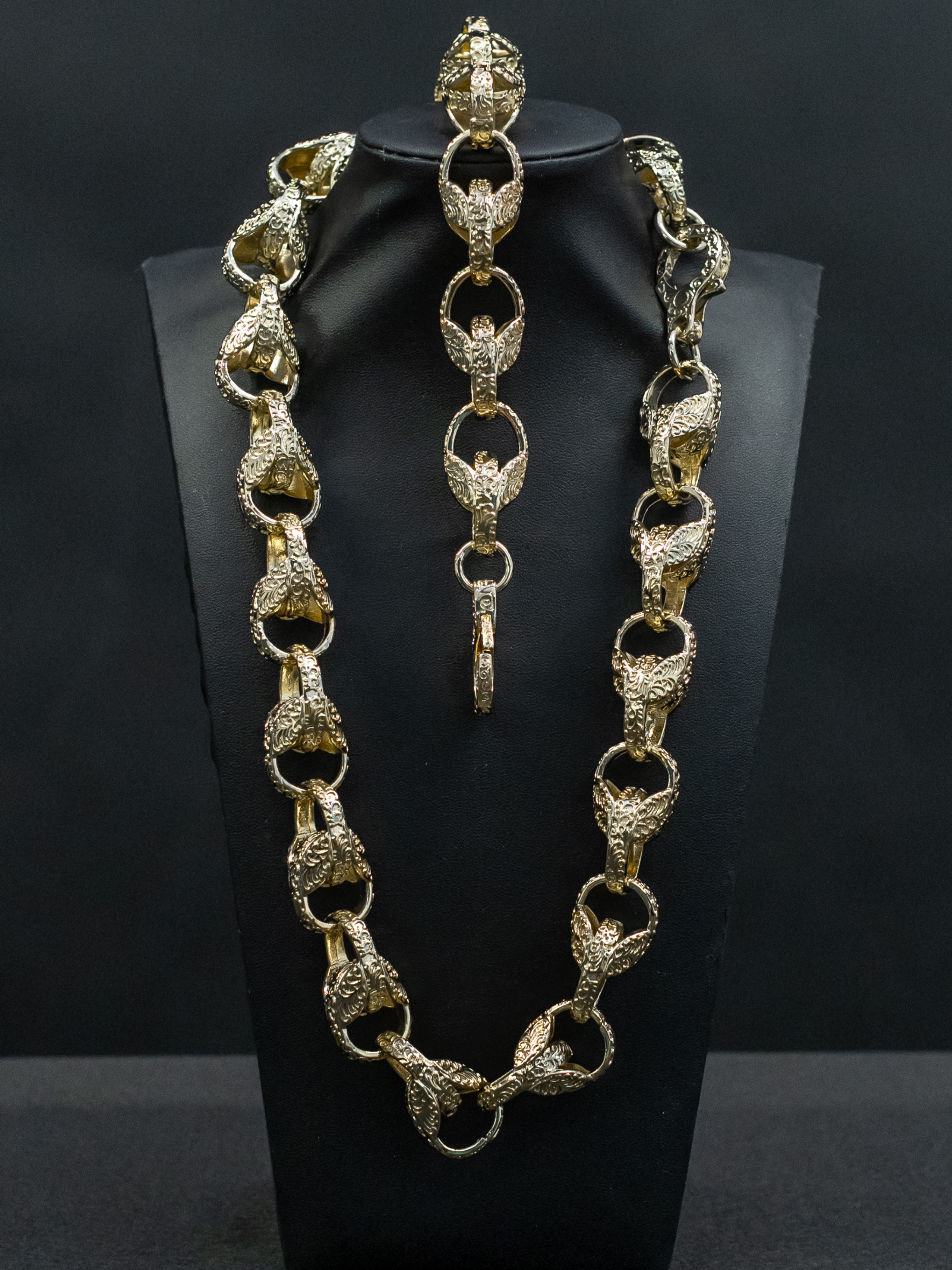 9ct Gold Filled XL Tulip Set 20mm