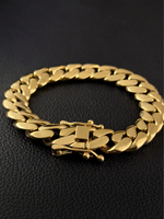 Gold Filled Cuban Set 14mm