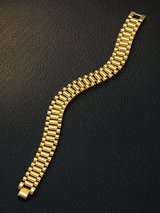 Gold Filled Presidential Bracelet 15mm