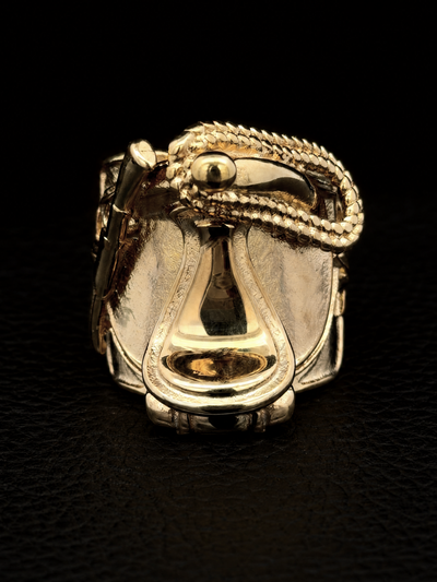 9ct Gold Filled Cowboy Saddle Ring