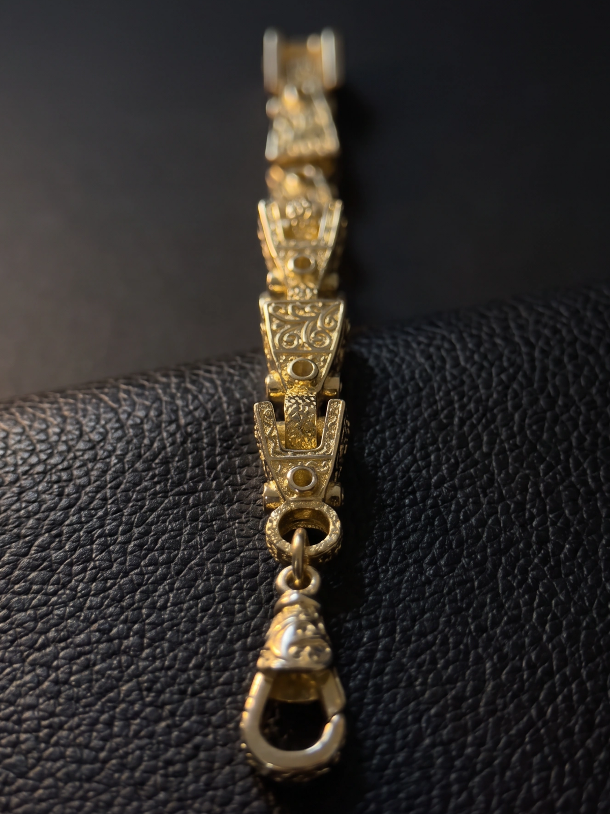 9ct Gold Filled Lego Bracelet 10mm