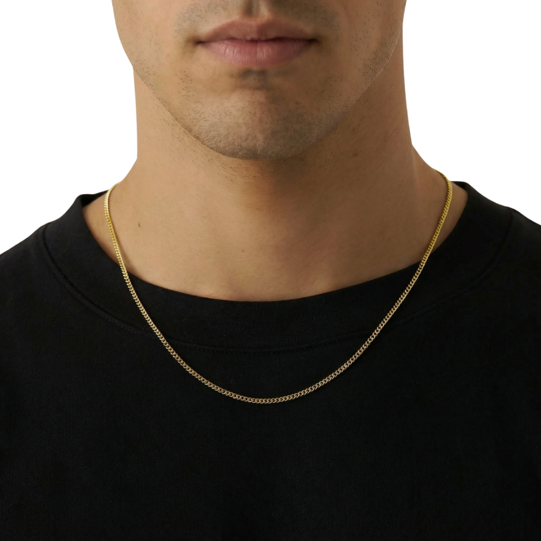 Kids Gold Filled Curb Chain 3mm