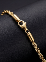 9ct Gold Filled Rope Chain 6mm