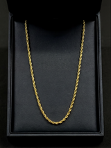 9ct Gold Filled Rope Chain 3mm