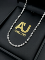 Silver Rope Chain 3mm