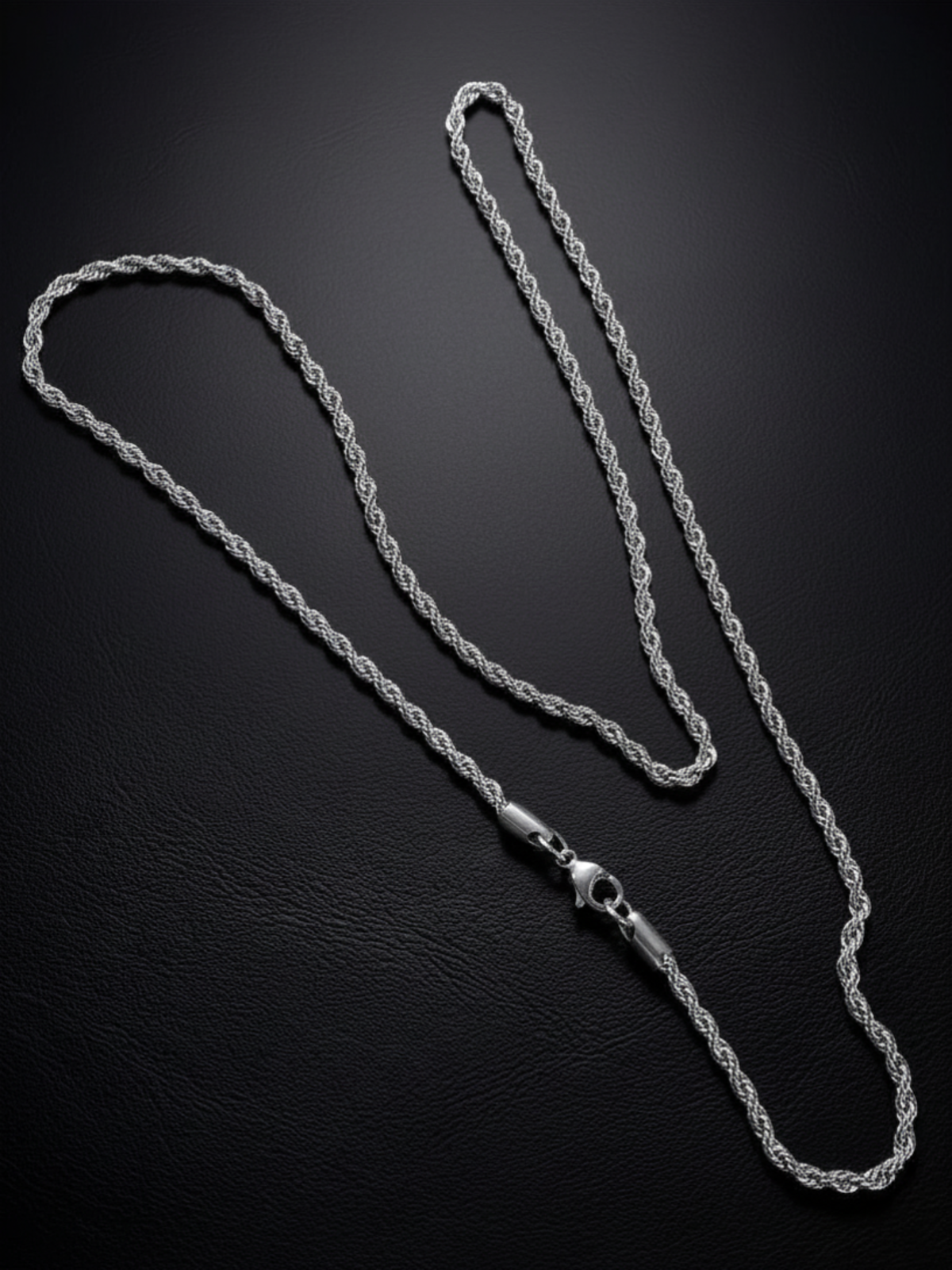 Silver Rope Chain 3mm