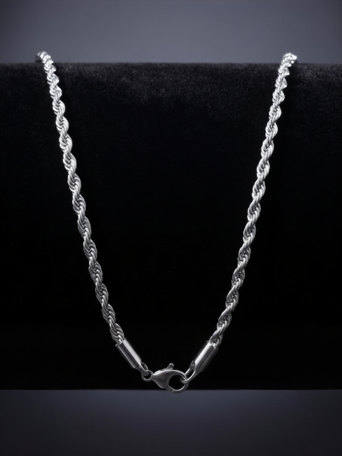 Silver Rope Chain 3mm