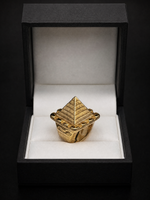 9ct Gold Filled Castle Pyramid Ring
