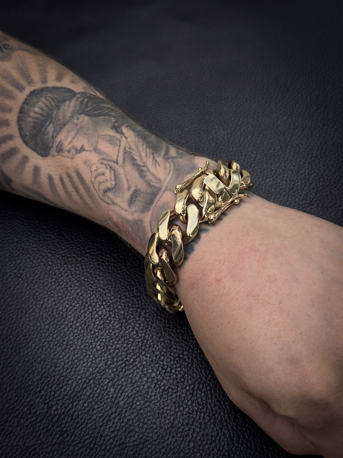 Gold Filled XL Cuban Bracelet 20mm