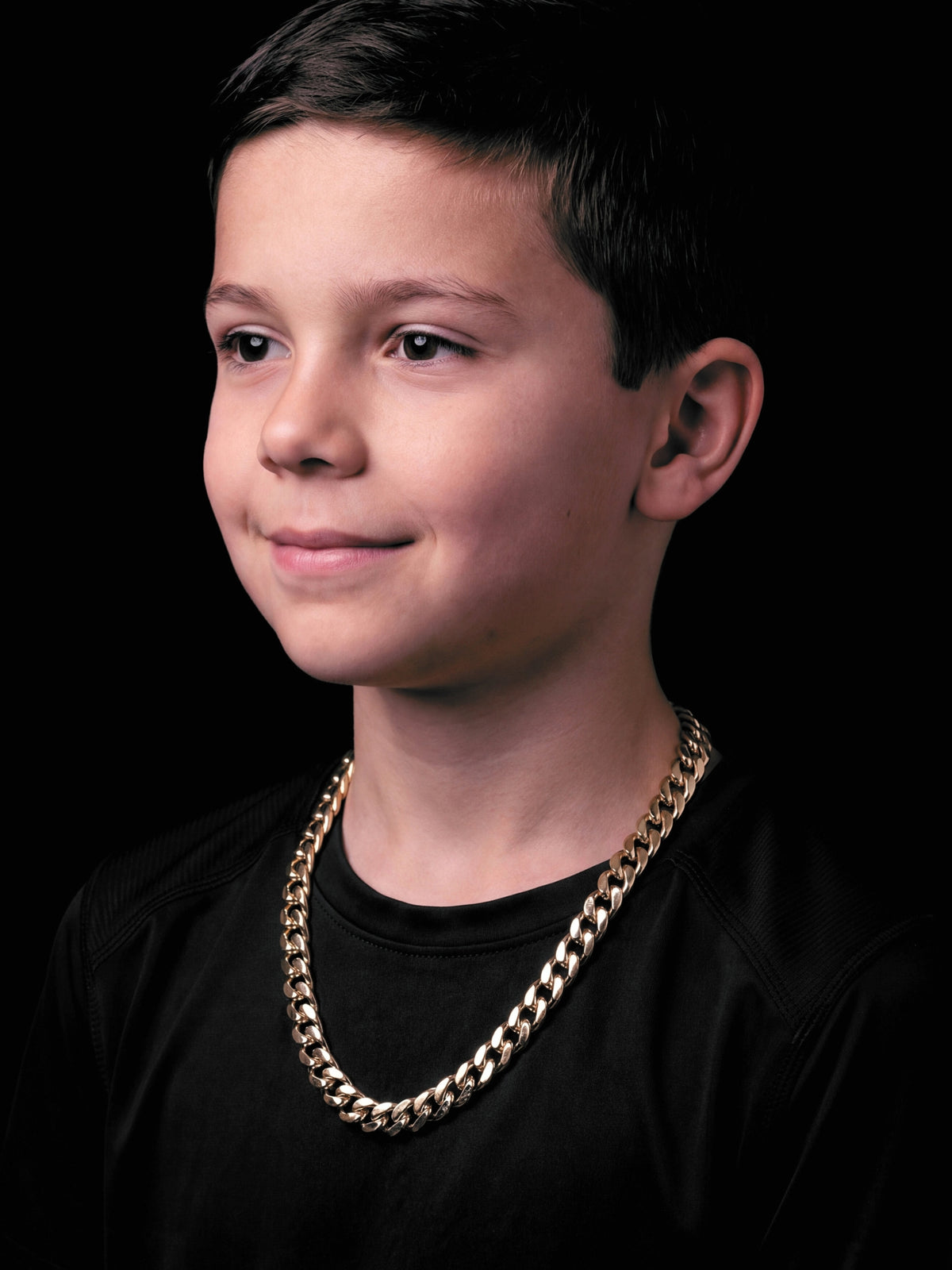 Boys Cuban Chain 10mm - Gold Filled 9ct