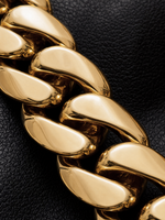 Gold Filled Cuban Chain 14mm -Diamond Clasp
