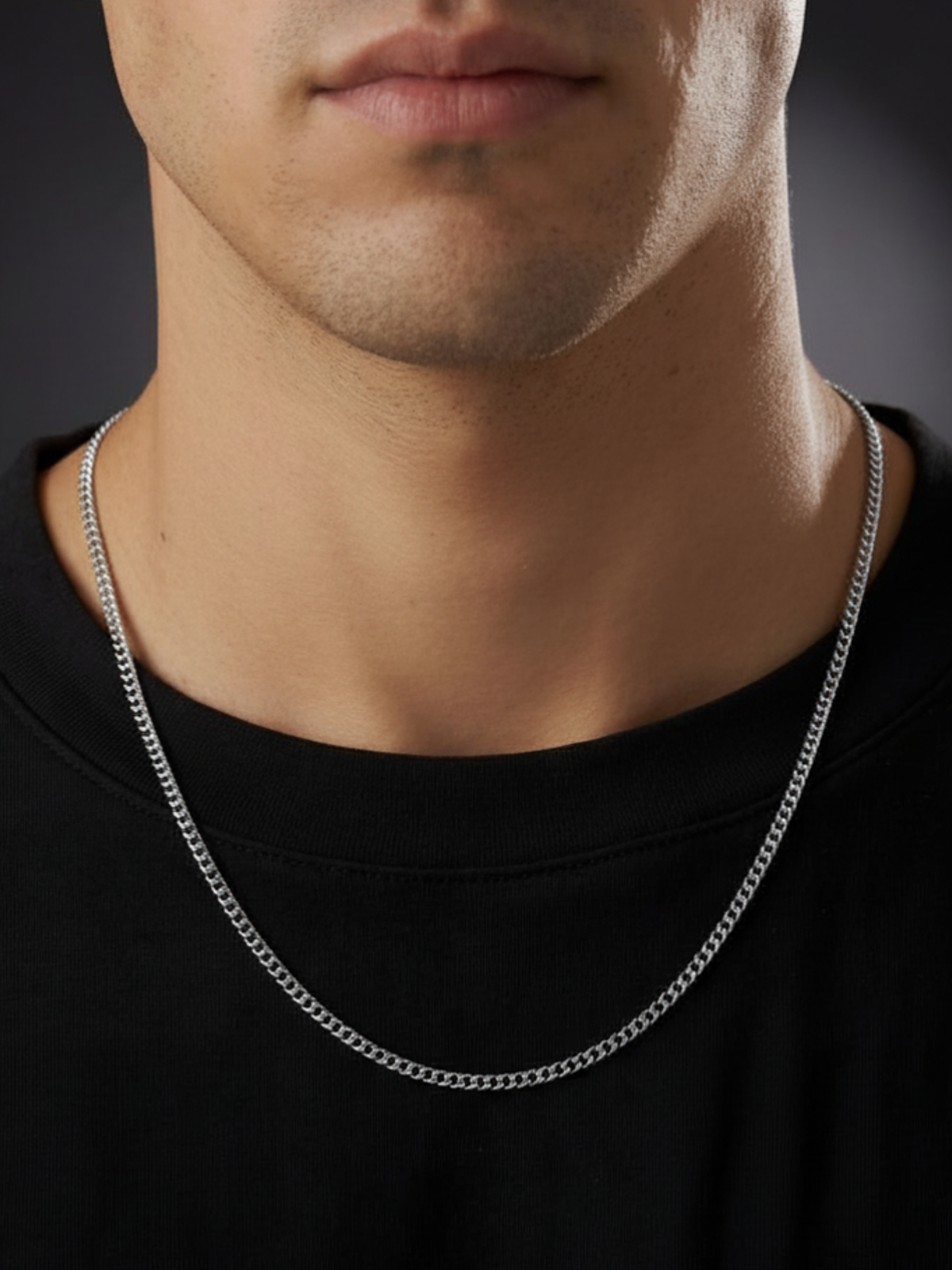 Silver Miami Cuban Chain