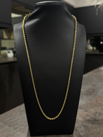 9ct Gold Filled Rope Chain 3mm