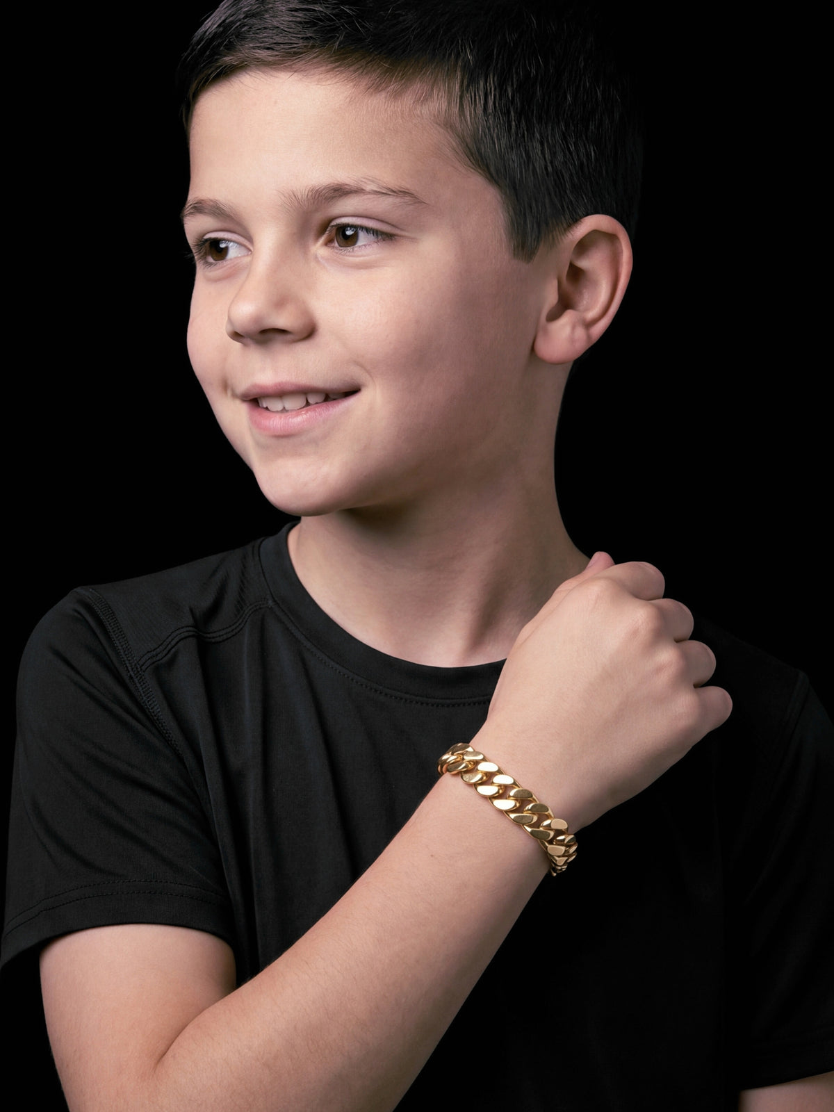 Boys Cuban Bracelet 14mm - Gold Filled 9ct