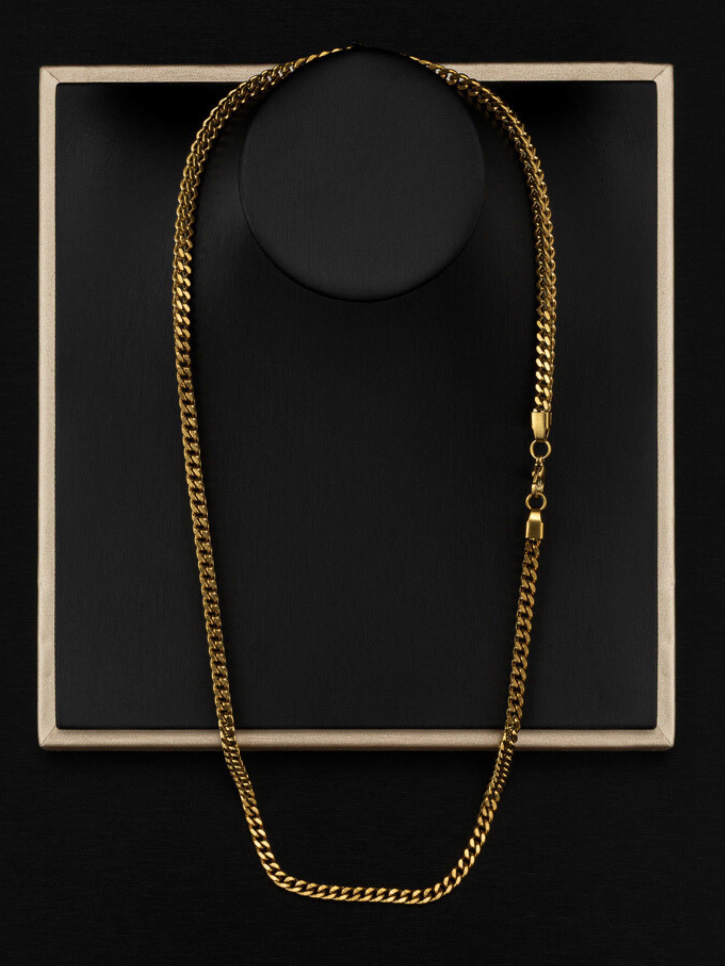 Gold Filled Franco Chain 4mm