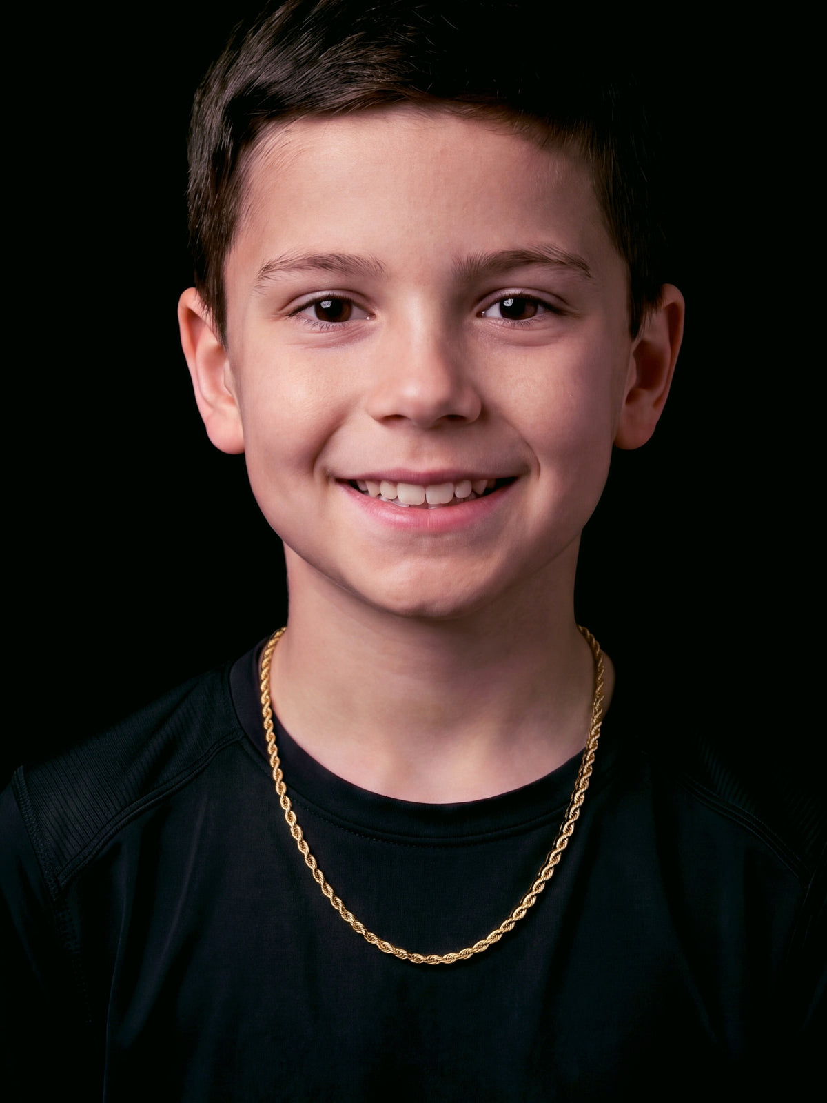 Kids Rope Chain 3mm Gold Filled 9ct