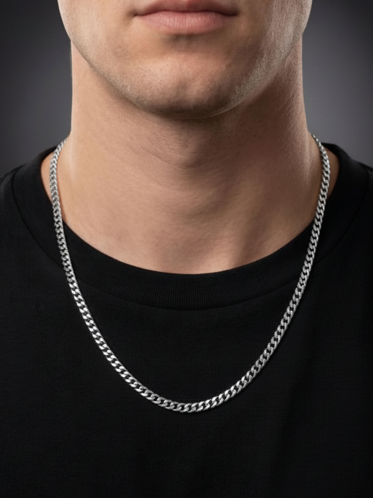 Silver Miami Cuban Chain