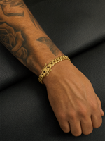 Gold Filled Cuban Bracelet 14mm