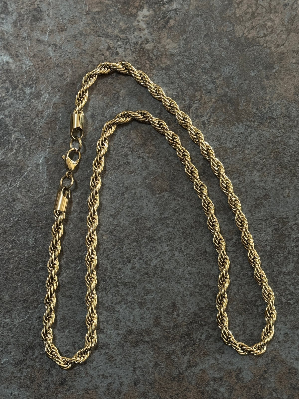 9ct Gold Filled Rope Chain 6mm