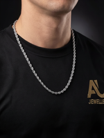 Silver Rope Chain 6mm