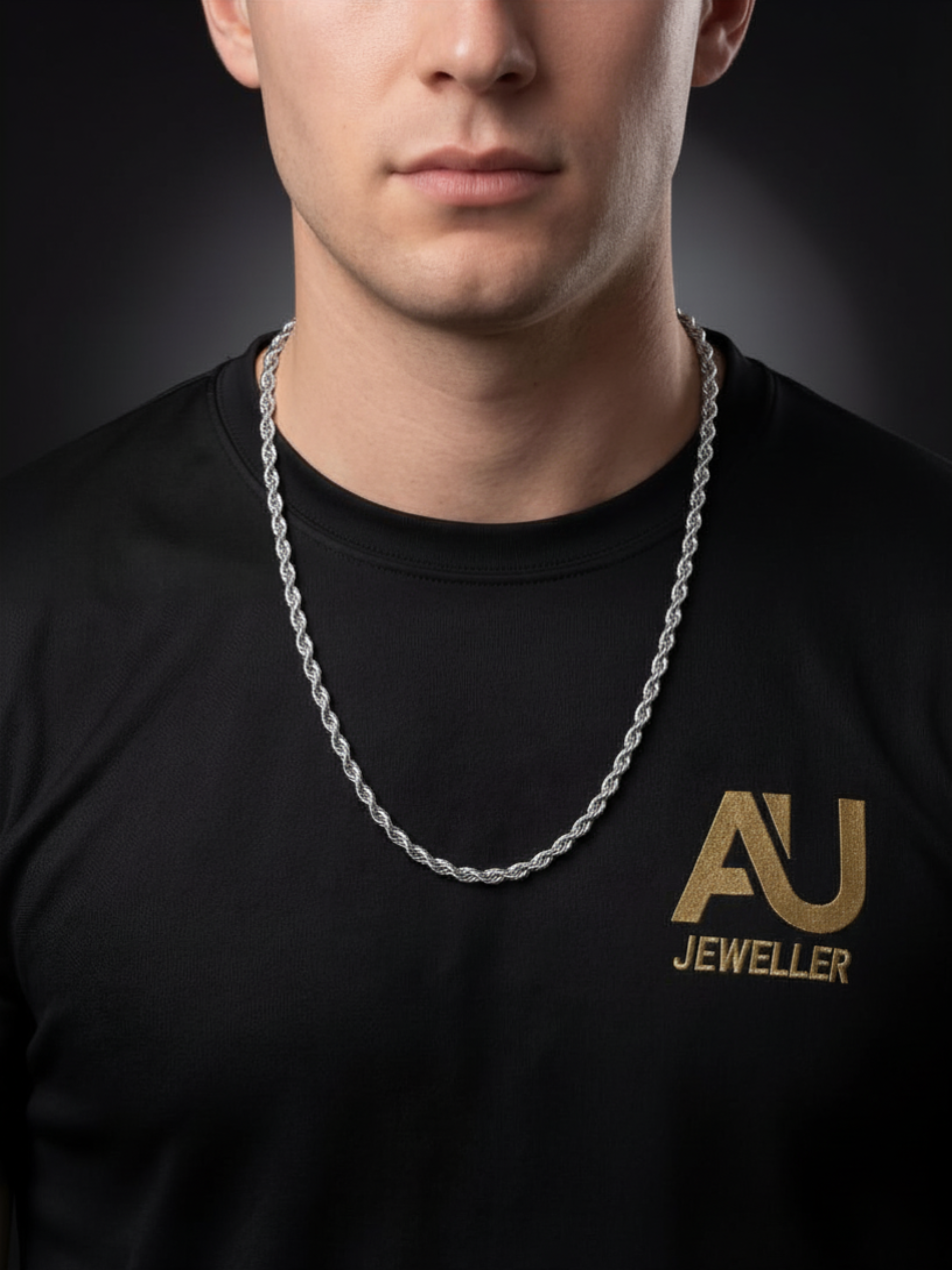Silver Rope Chain 6mm