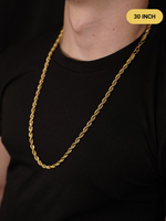 9ct Gold Filled Rope Chain 6mm