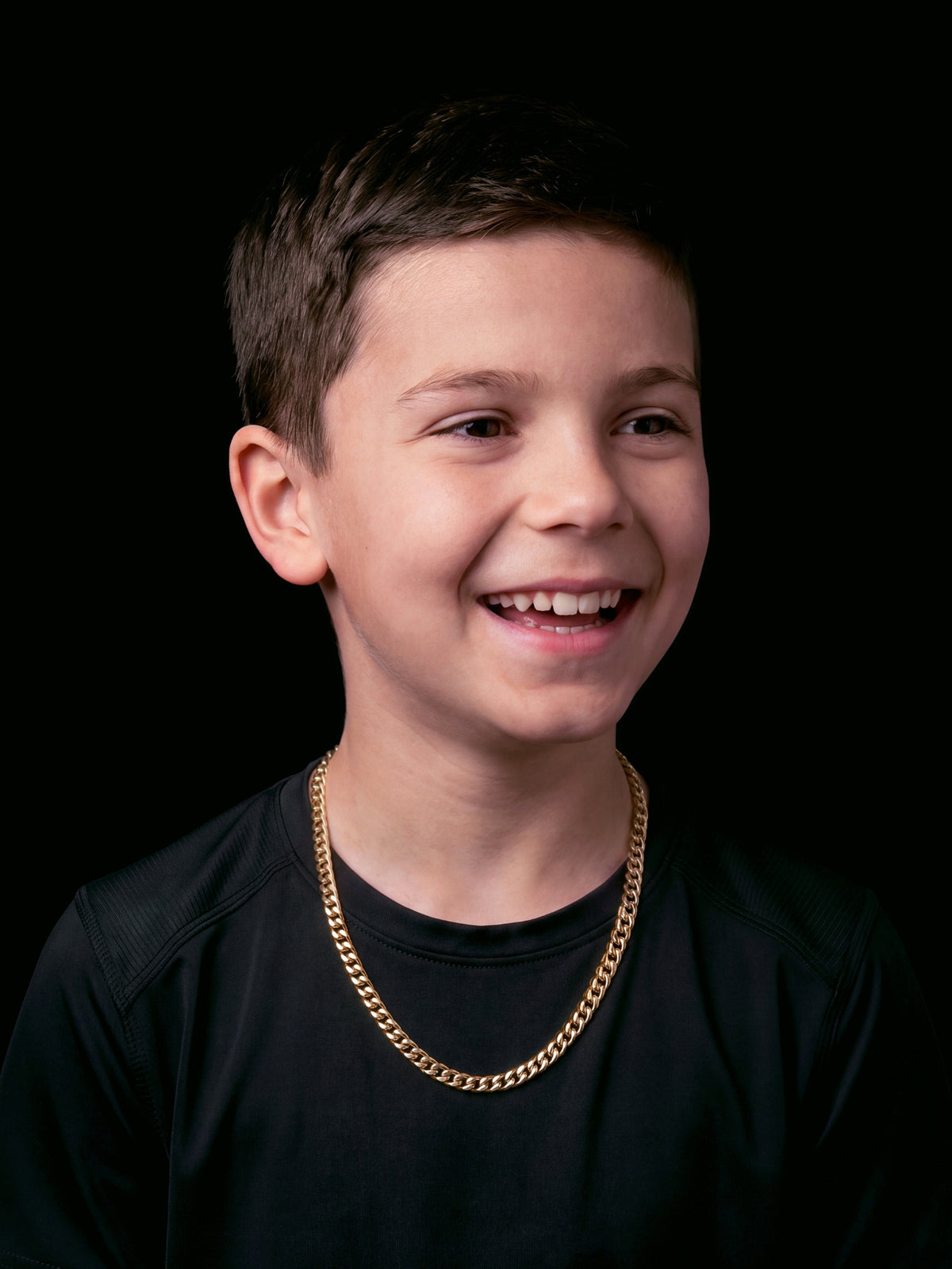 Boys Cuban Chain 3mm to 11mm - Gold Filled 9ct