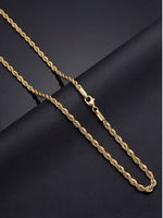 9ct Gold Filled Rope Chain 6mm