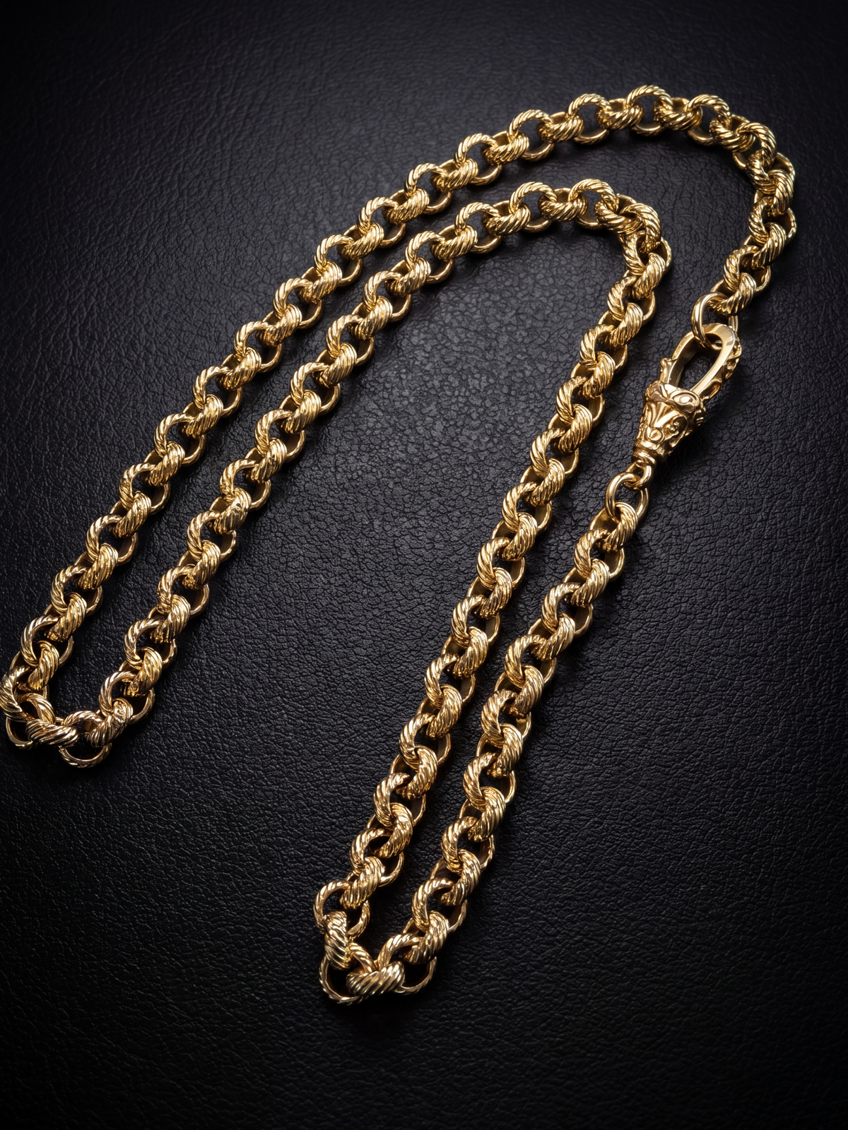 9ct Gold Filled Belcher Chain 8mm