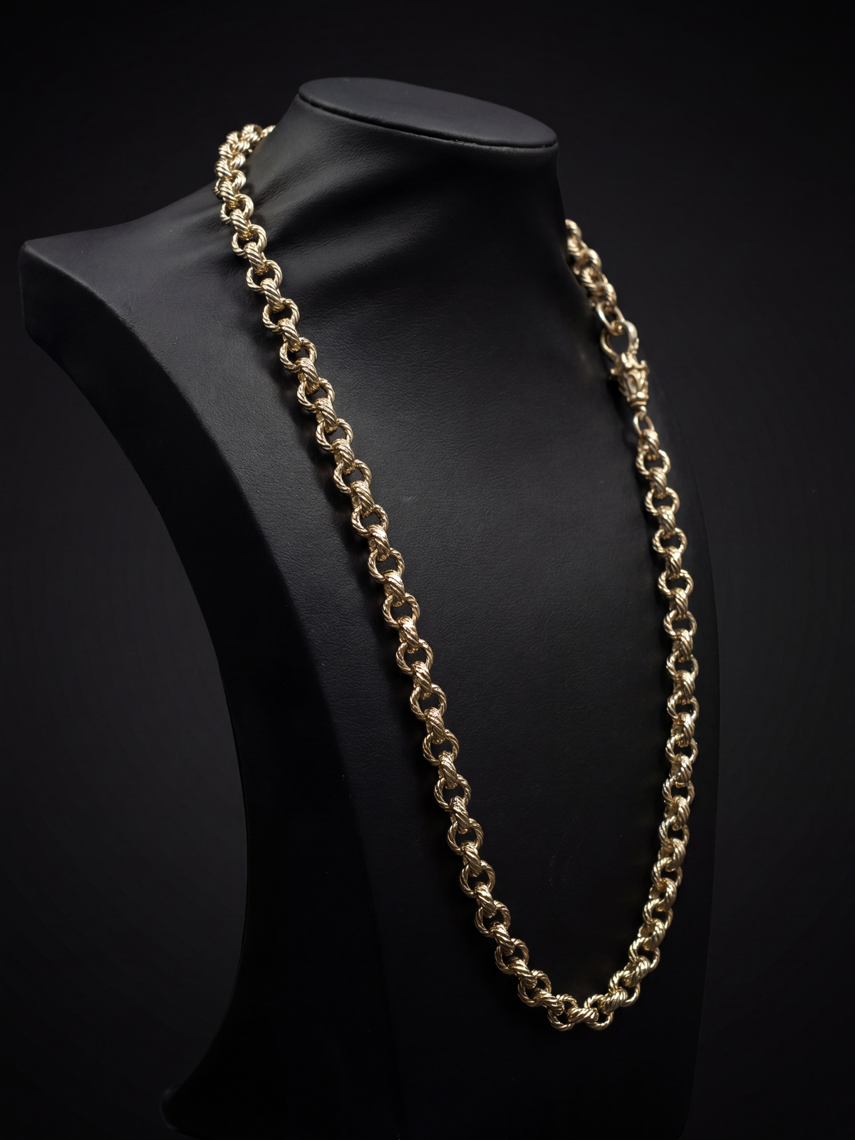 9ct Gold Filled Belcher Chain 8mm