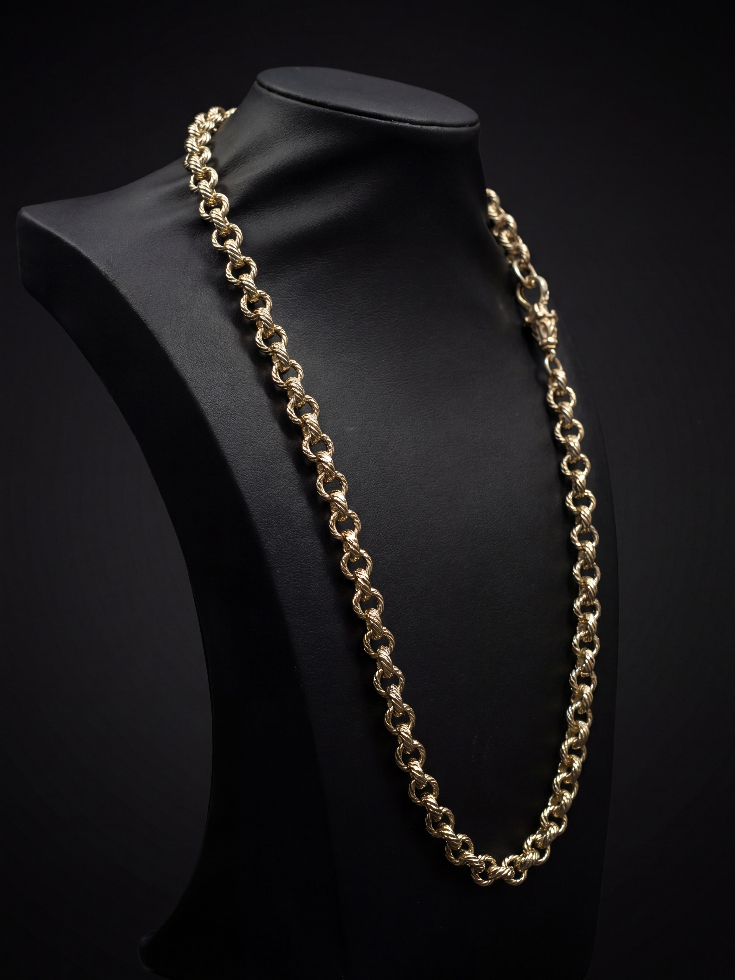 9ct Gold Filled Belcher Chain 8mm
