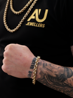 9ct Gold Filled Belcher Set 8mm