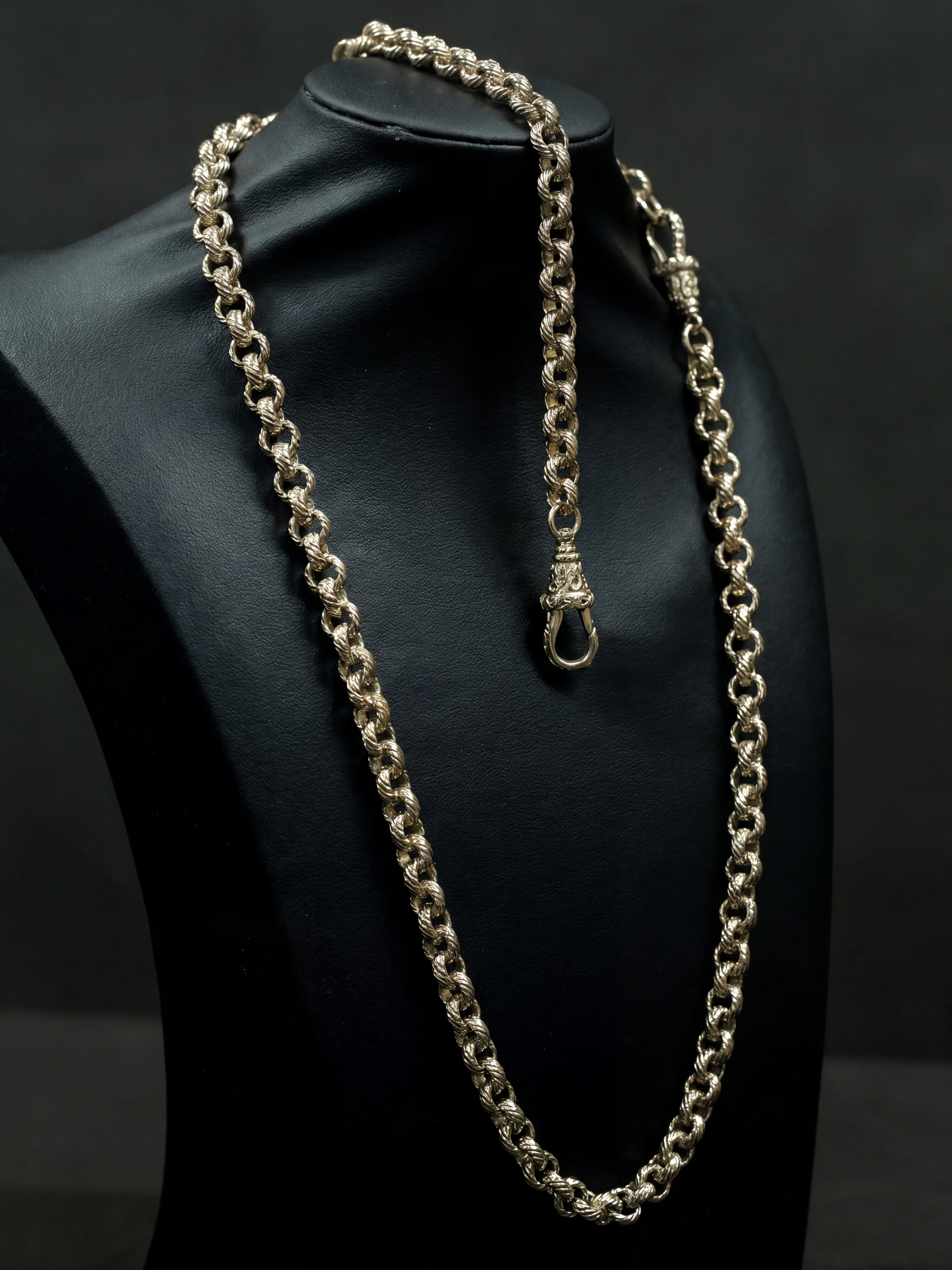 9ct Gold Filled Belcher Set 8mm