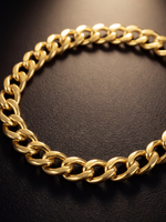 Gold Filled Cuban Bracelet 8mm