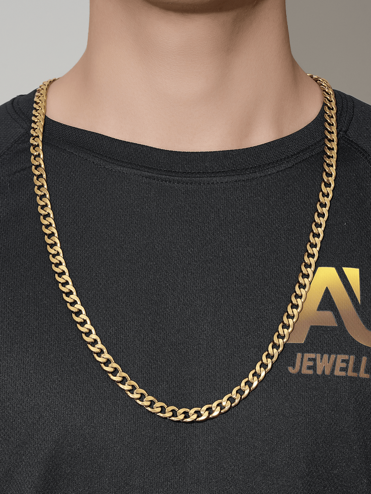 Gold Filled Curb Chain 8mm